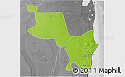 Physical 3D Map of Massinga, desaturated