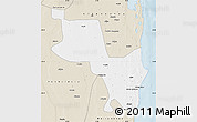 Classic Style Map of Massinga