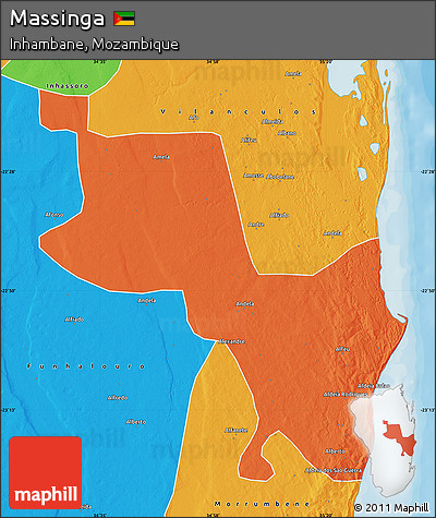 Political Map of Massinga