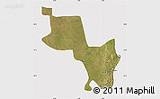 Satellite Map of Massinga, cropped outside