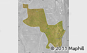 Satellite Map of Massinga, lighten, desaturated