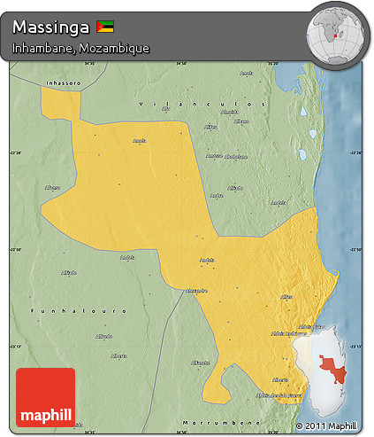 Savanna Style Map of Massinga