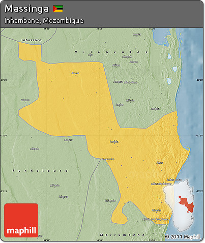 Savanna Style Map of Massinga