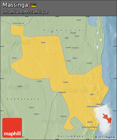 Savanna Style Map of Massinga