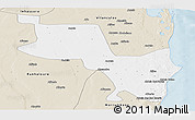 Classic Style Panoramic Map of Massinga