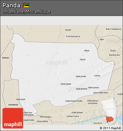 Classic Style 3D Map of Panda