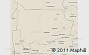 Shaded Relief 3D Map of Panda