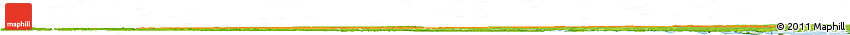 Political Horizon Map of Panda, physical outside