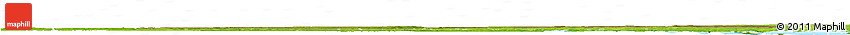 Satellite Horizon Map of Panda, physical outside