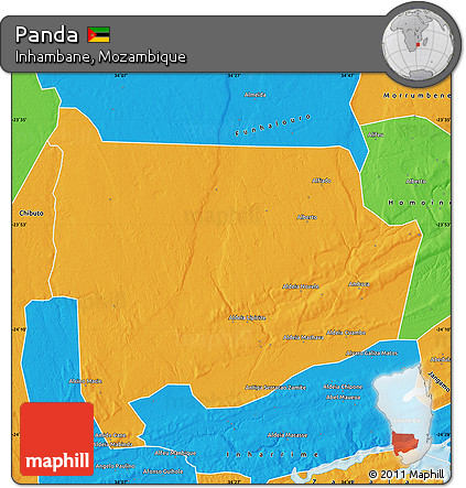 Political Map of Panda