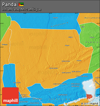 Political Map of Panda