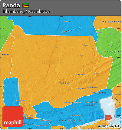 Political Map of Panda