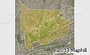 Satellite Map of Panda, semi-desaturated