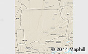 Shaded Relief Map of Panda