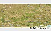Satellite Panoramic Map of Panda