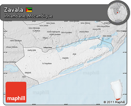 Silver Style Map of Zavala