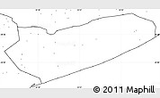 Blank Simple Map of Zavala, no labels
