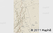 Shaded Relief 3D Map of Barue