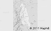 Silver Style 3D Map of Barue