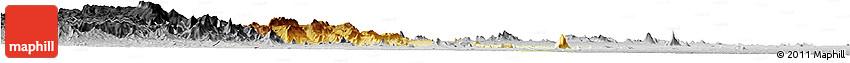 Physical Horizon Map of Barue, desaturated
