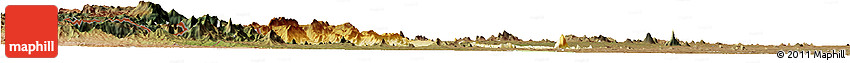 Physical Horizon Map of Barue, satellite outside