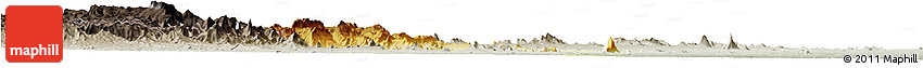 Physical Horizon Map of Barue, semi-desaturated