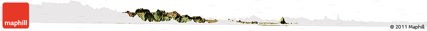 Satellite Horizon Map of Barue, cropped outside