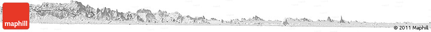 Silver Style Horizon Map of Barue