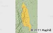 Savanna Style Map of Barue