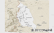 Classic Style Panoramic Map of Barue