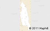 Classic Style Simple Map of Barue