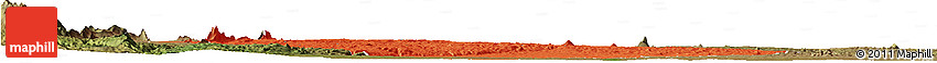 Political Horizon Map of Gondola, satellite outside Political Horizon Map of Gondola, satellite outside