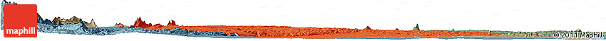 Political Horizon Map of Gondola, semi-desaturated Political Horizon Map of Gondola, semi-desaturated