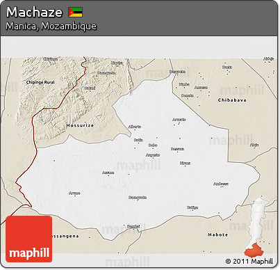 Classic Style 3D Map of Machaze