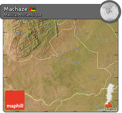 Satellite Map of Machaze