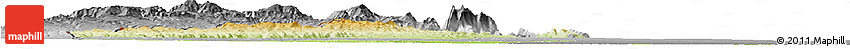 Physical Horizon Map of Mossurize, desaturated