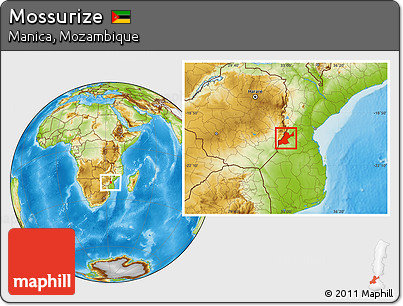 Physical Location Map of Mossurize