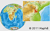 Physical Location Map of Sussundenga