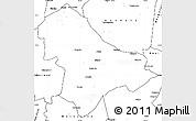 Blank Simple Map of Sussundenga