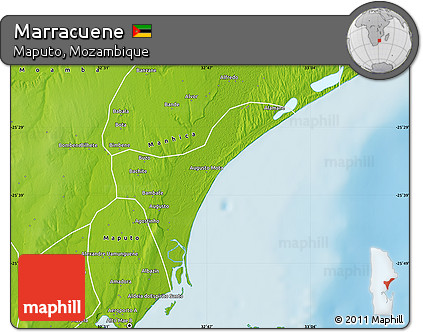 Physical Map of Marracuene