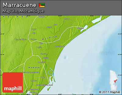 Physical Map of Marracuene