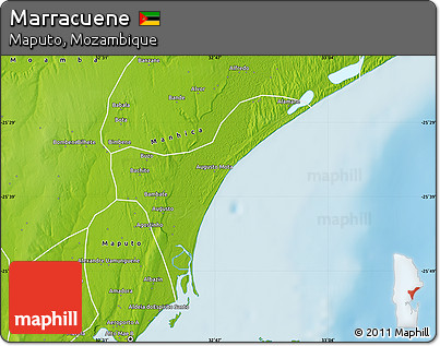Physical Map of Marracuene