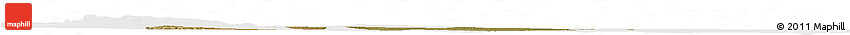 Satellite Horizon Map of Moamba, cropped outside