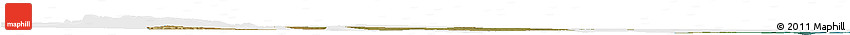 Satellite Horizon Map of Moamba, single color outside
