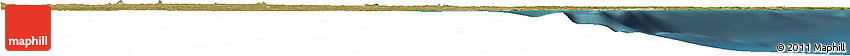 Satellite Horizon Map of Angoche