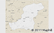 Classic Style 3D Map of Meconta