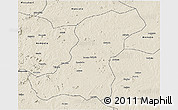 Shaded Relief 3D Map of Meconta