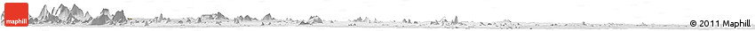 Silver Style Horizon Map of Meconta