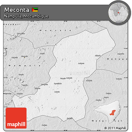 Silver Style Map of Meconta