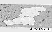 Gray Panoramic Map of Meconta